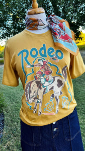 Ranch Party Bronc XOXO Tee