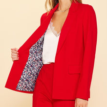 The Perfect Red Blazer