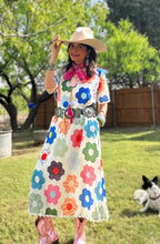 Flower Patchwork Dress