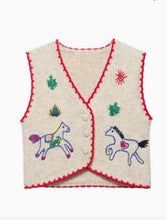 Horsin Around knit Vest