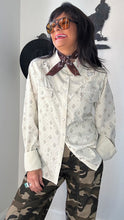 Spur Cowboy Pearl Snap Blouse