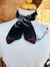 Embroidered My Love Bandana