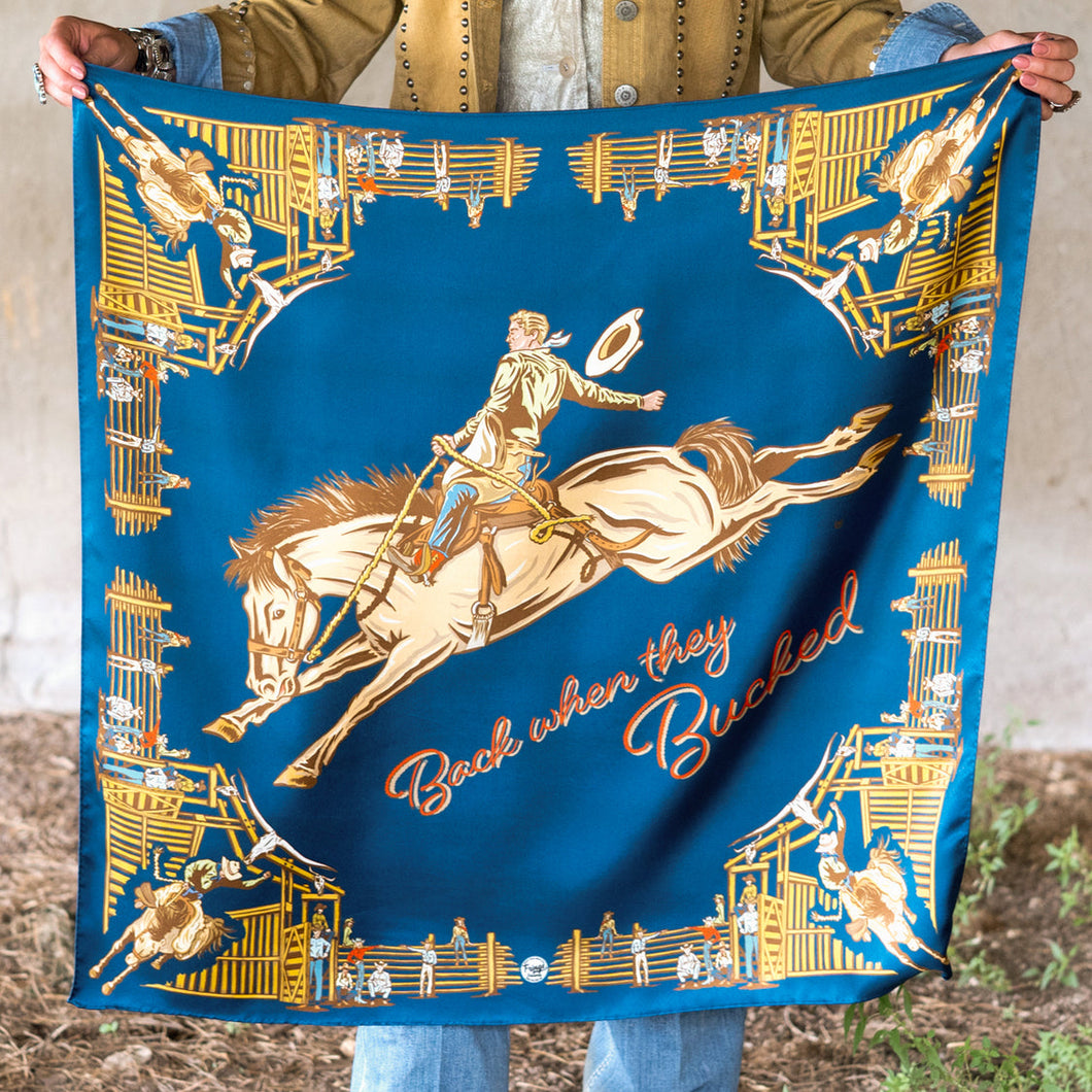 Fringe Scarves Back When They Bucked Shorty Scarf