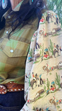 Buckaroos and Plaid Top