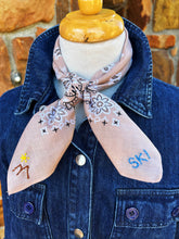 Embroidered Ski Country Bandana