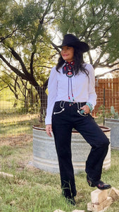 Howdy Hanny Arrow Trim Pants