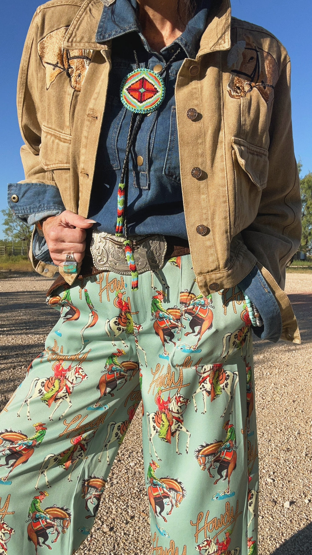 Howdy Western Pants