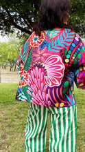 Fiesta Cactus Bloom Short Kimono