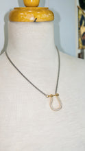 Rhinestone Horseshoe Necklace