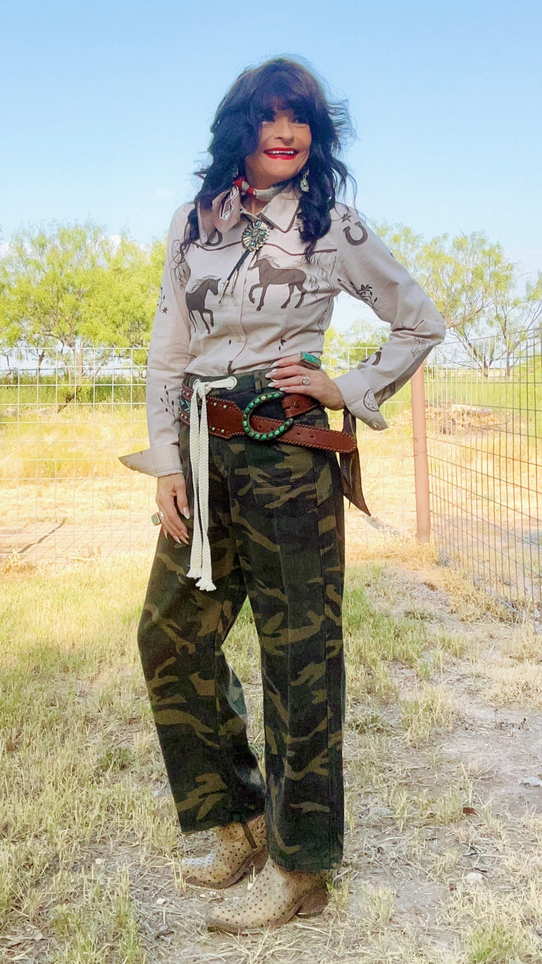 Camo Relaxed Fit Pants