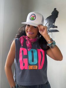 God is Love Muscle Tee