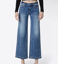 Vervet Mid Rise Ankle Wide Jeans
