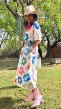 Flower Patchwork Dress