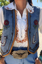 Lucky Bloom Beaded Vest