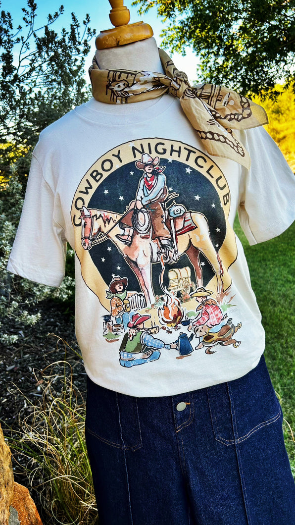 Cowboy Night Club XOXO Tee