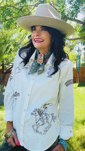 Riata Pearl Snap Blouse