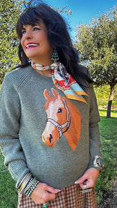 Horse Art Sweater