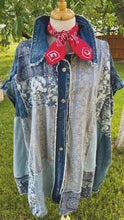 Denim Patchwork Tunic