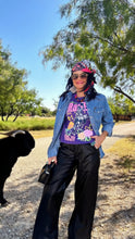 Faux Leather Drawstring Pants