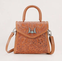 Leon Mini Tooled Leather Bag