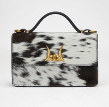 Black and White Cowhide Bag