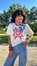 Gingham Quilted Horse Tee