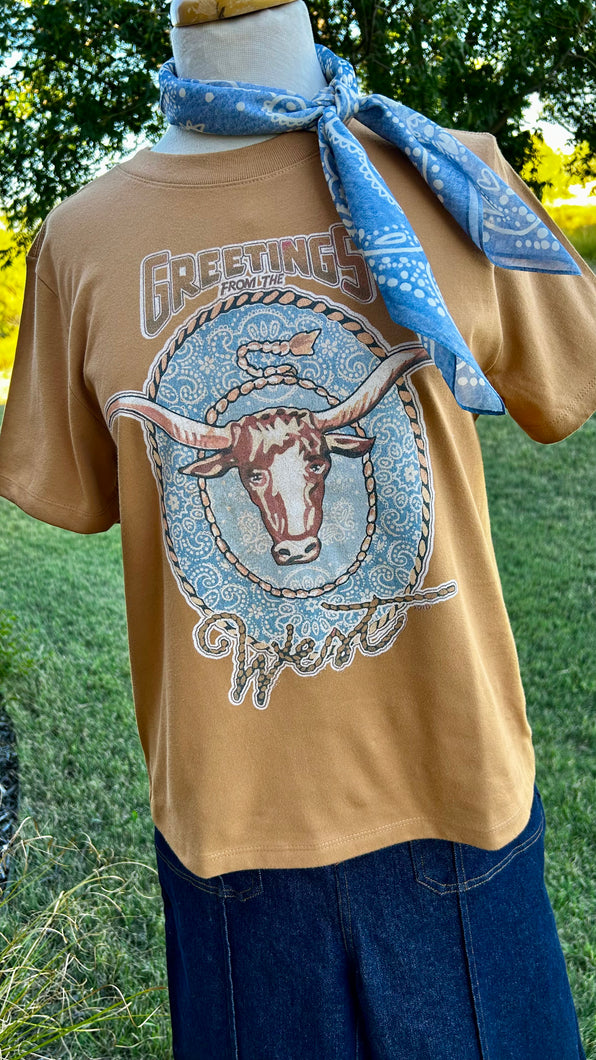 Greetings From The West XOXO Tee