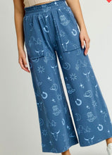 Rancho French Terry Wide Leg Pant - PREORDER