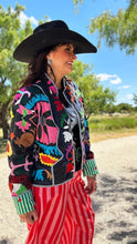 Dana Embroidered Black Jacket
