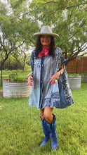 Denim Patchwork Tunic