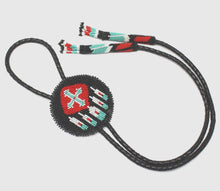Feather Bead Bolo