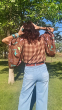 Desert Plaid Pearl Snap Shirt