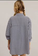 Reba Gingham Button Up