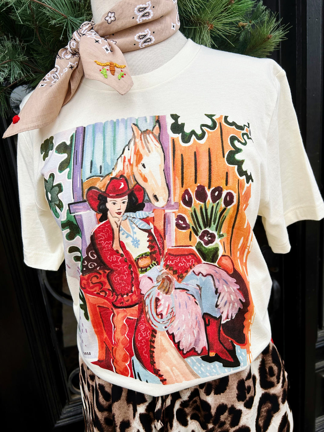 Matisse Horse Girl XOXO Tee