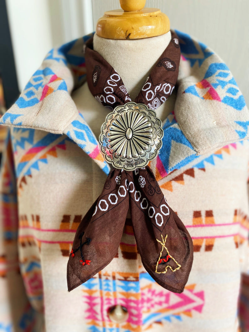 Large Concho Slide-Pradera - purveyors of the west