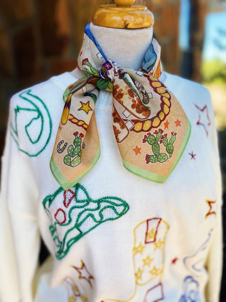 Paper Dolls X0 Scarf-Pradera - purveyors of the west