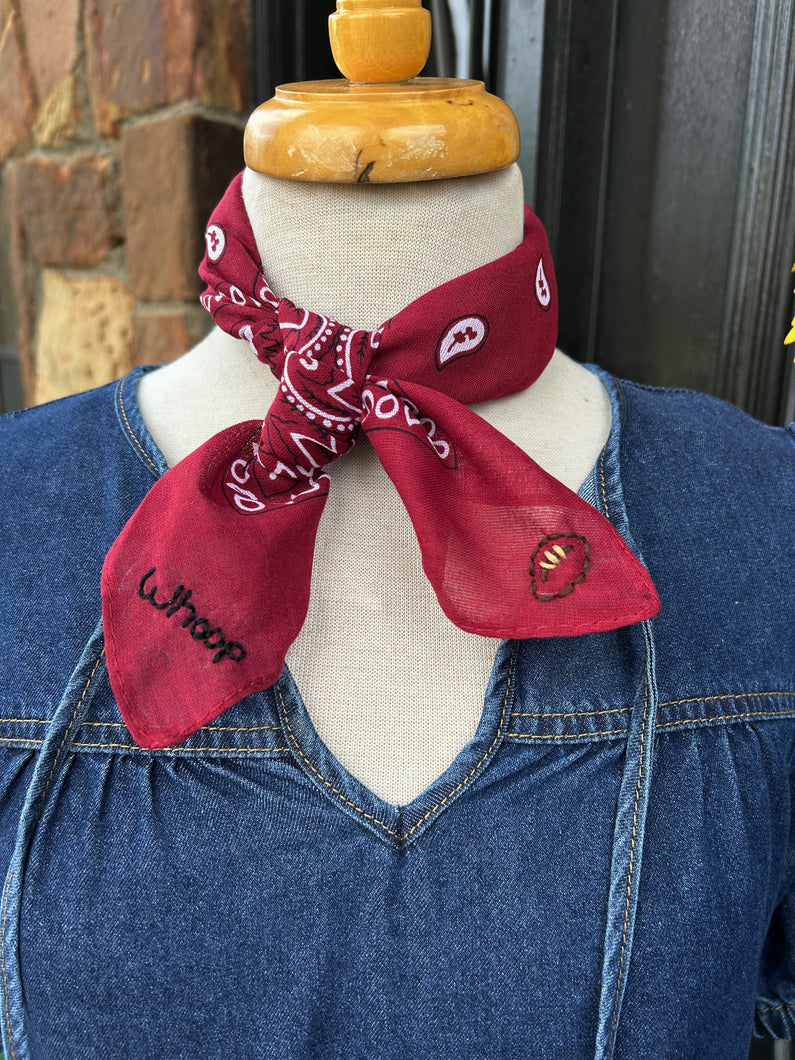 Embroidered Game Day Maroon