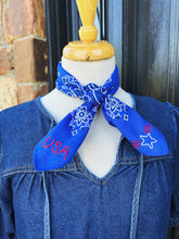 USA Embroidered Bandana