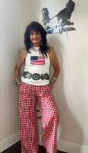 Red Gingham Pants