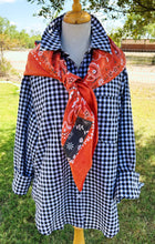 Reba Gingham Button Up