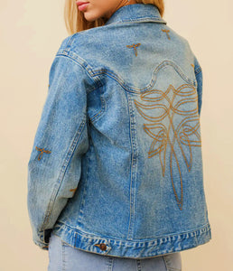 Boot Stitch Denim Jacket