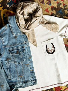 Rodeo Embroidered Tee