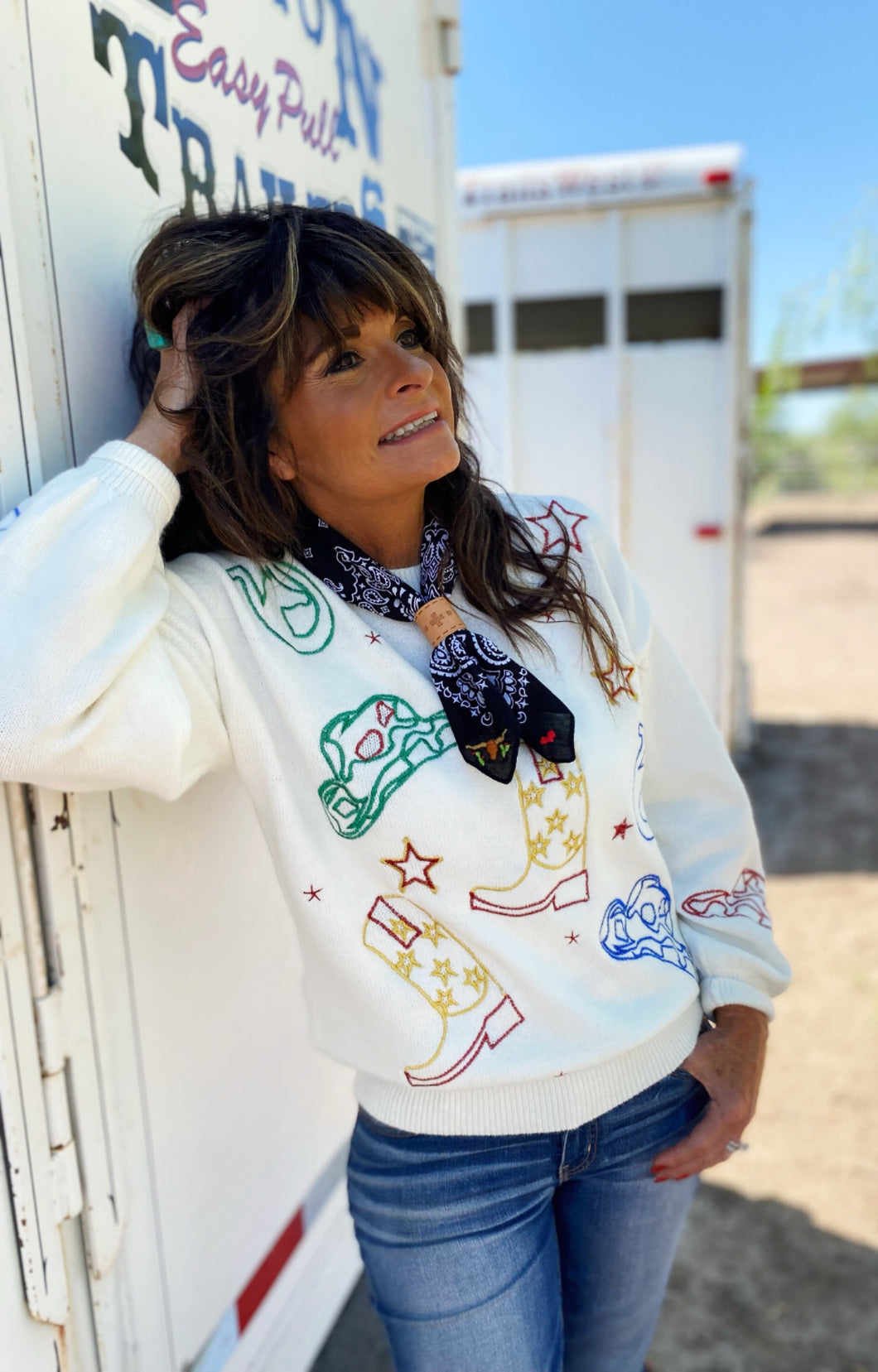 Cowboy Sweater-Pradera - purveyors of the west