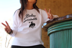Rodeo Socialite Sweatshirt-Pradera - purveyors of the west