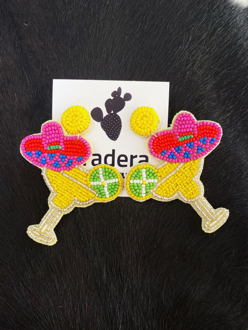 Margarita Time Earrings-Pradera - purveyors of the west