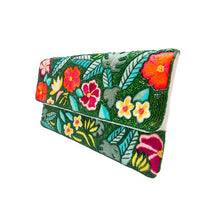 Tropical Floral Beaded Bag-Pradera - purveyors of the west