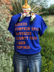 Fall Favorites Tee-Pradera - purveyors of the west